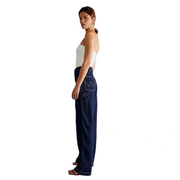 Wrangler Womens Casey Jones Utility Carpenter Barrel 652 High Rise Jean Size 35 - Picture 4 of 16